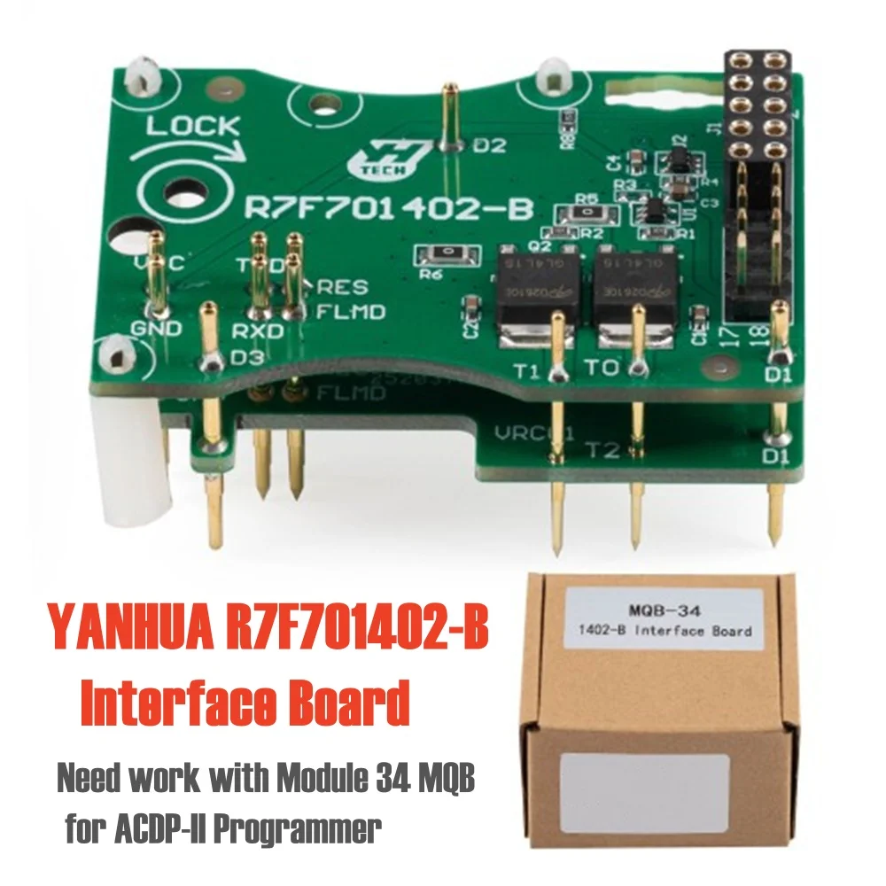 Yanhua R7F701402-B Interface Board MQB RH850 Adapter Work with Module 34 for ACDP Programming Polo Dashboard