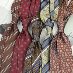Classic Floral Printed Neck Ties for Men Casual Suit Pattern Necktie Gravatas Slim Groom Para Hombre Cravat Corbata Neck Tie