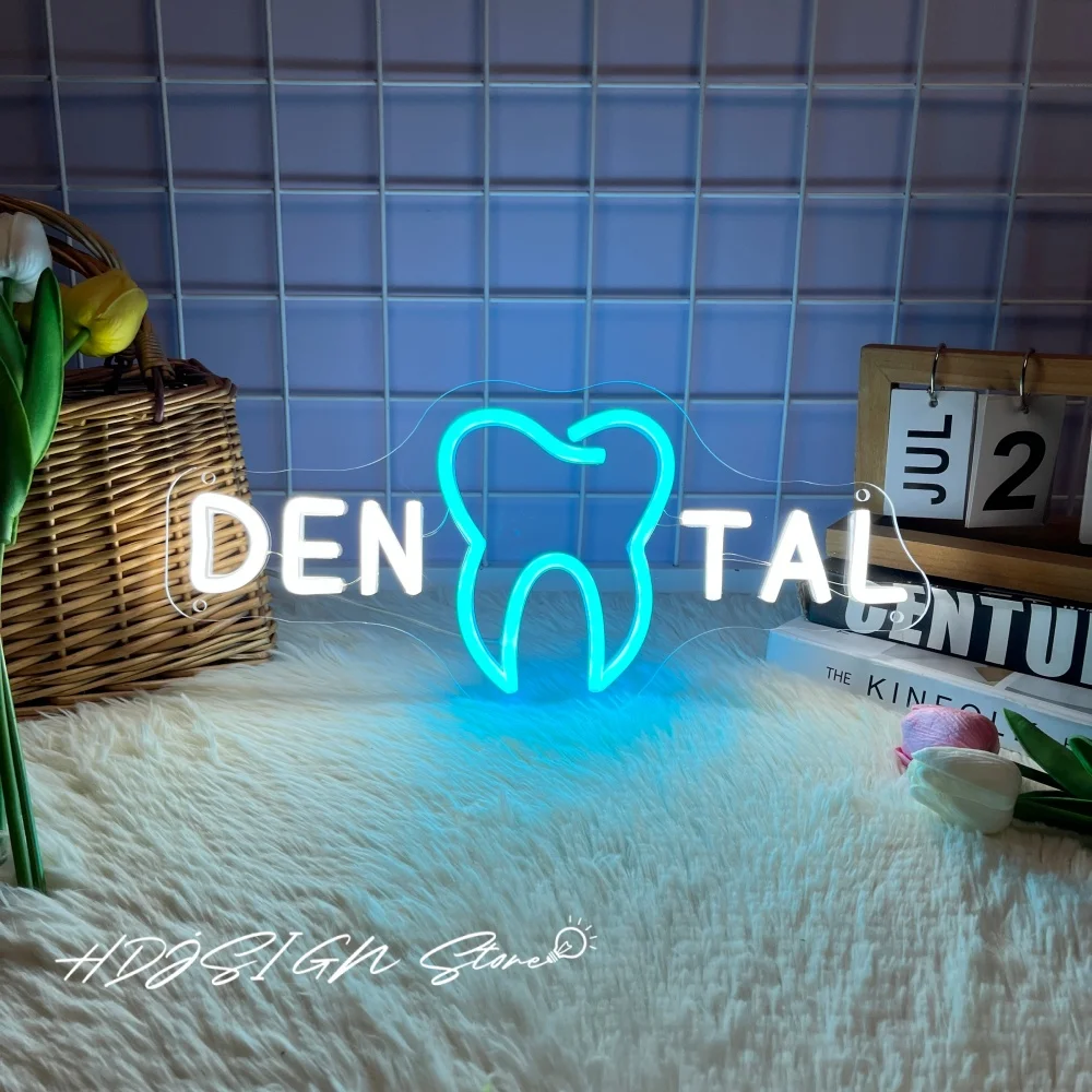 Dental Neon Sign Te… - image