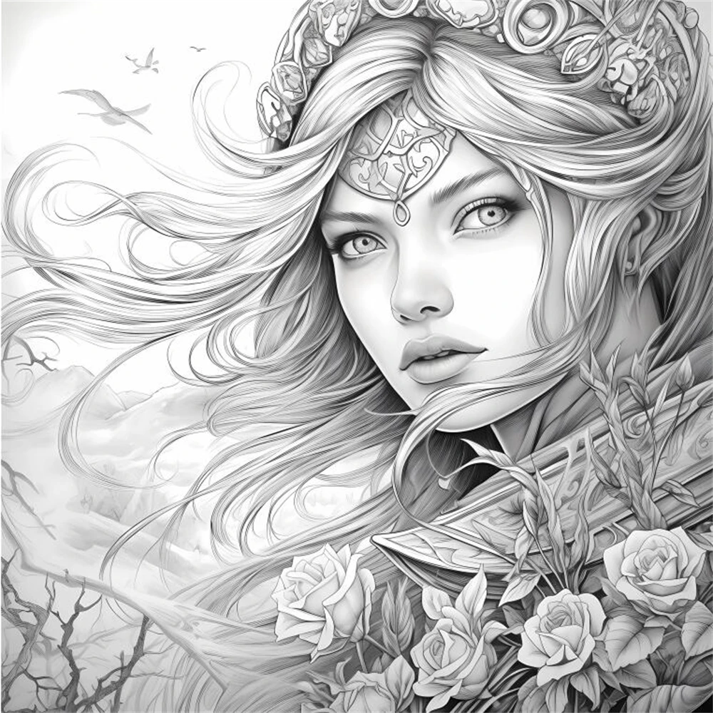 1pc Art Coloring Book 22 Page Coloring Books Gift For Birthday Party Relieve Stress Kill Time Graffiti Painting Drawing Art Book