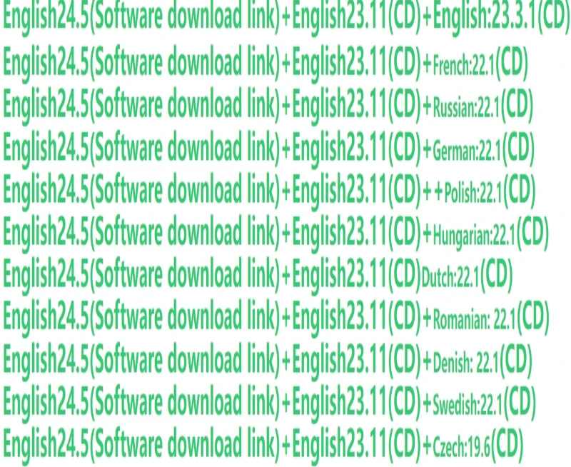 2024 Vc/DS For VaGCOM Interface VCdsCAN HEX V2 24.5/23.11 FOR V/W For ADI/Skda Seat Multi-Language Car Auto Diagnostics Tools