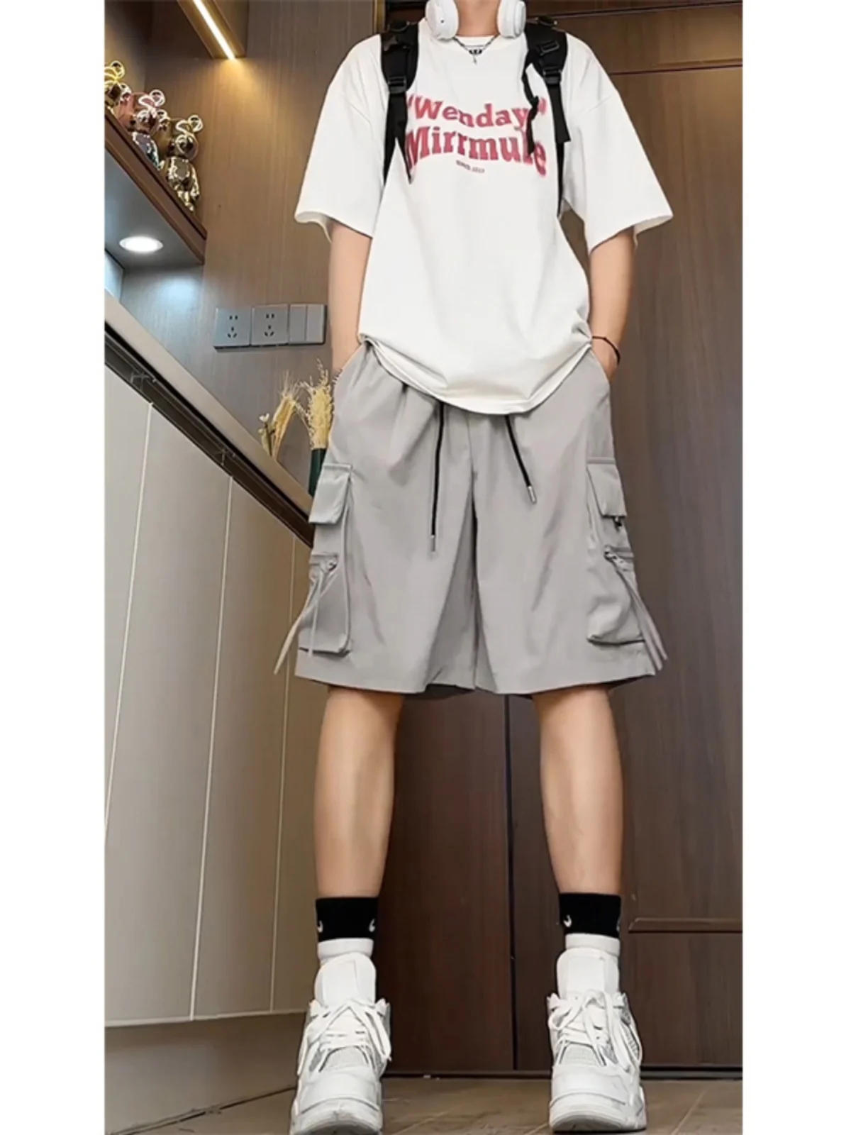 

American Sle Men's ort Pants Summer Thin Outdoor Qui Dry Sports Casual Pants Large ket Workwear Breathable orts