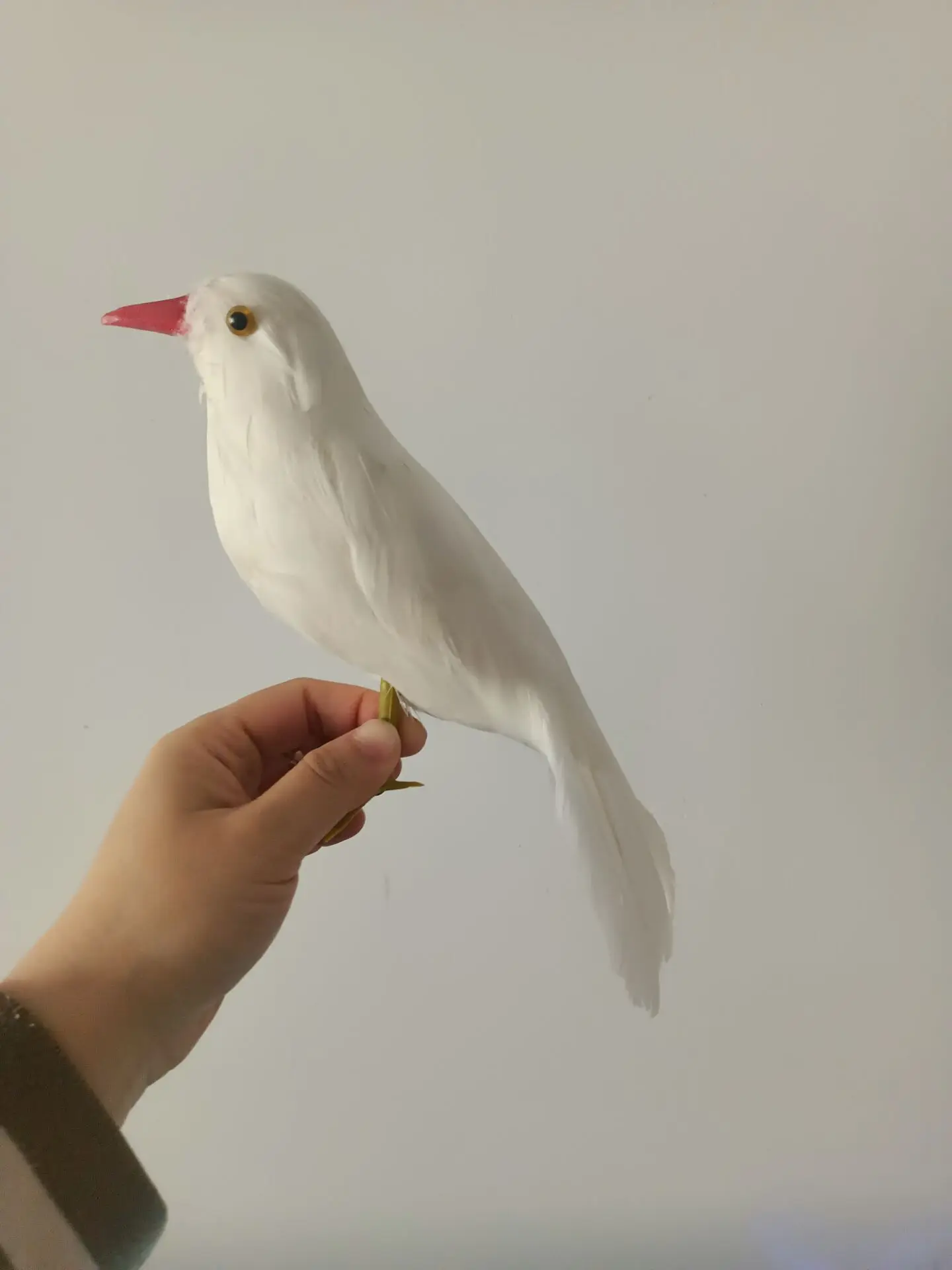 white simulation foam and feathers cute dove model home decoration toy about 30cm c2784