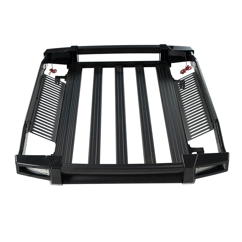 Roof luggage rack universal roof rack 4x4 top carrier aluminum alloy car roof racks for LAND CRUISER 200