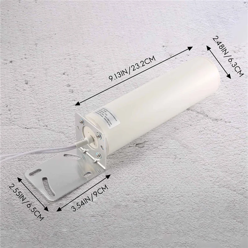 เสาอากาศ WIFI 4G LTE antena SMA 12DBi OMNI antenne ชาย5เมตรสายคู่2.4GHz สำหรับ B315 E8372เราเตอร์ ZTE เราเตอร์ SMA