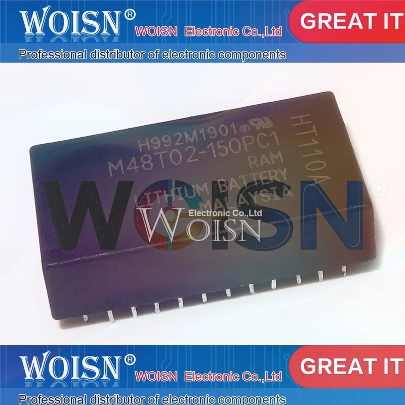Premium Offer 1-5-10pcs M48T02-150PC1 M48T02 PDIP-24  Price discounts Spot supply Ready Stock