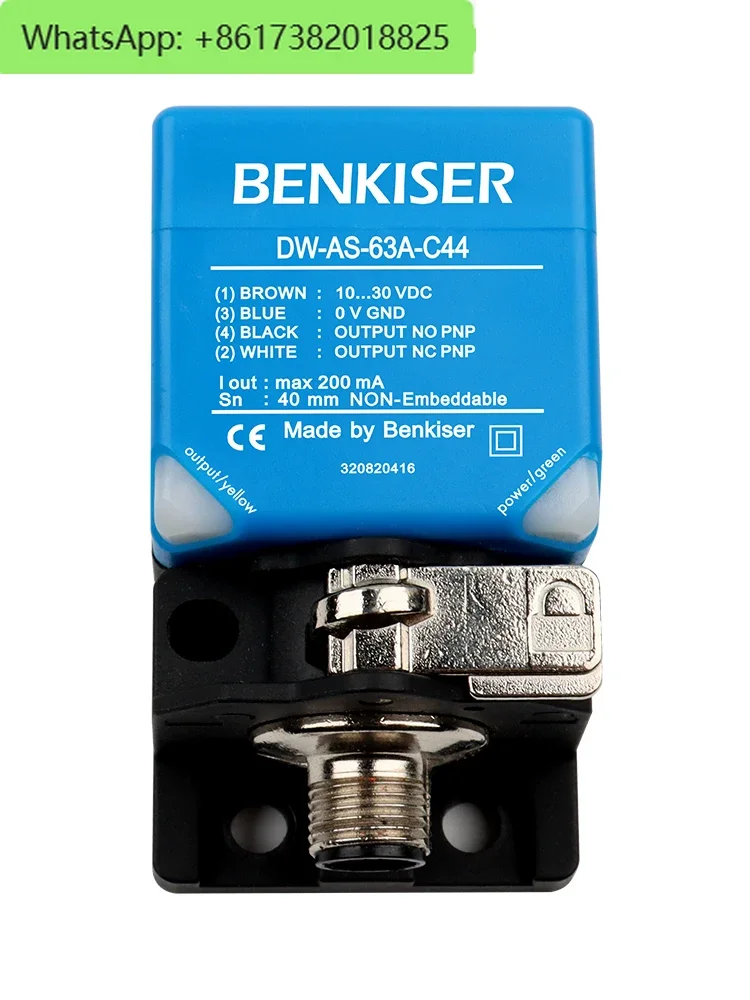 

Rectangular proximity sensor DW-AS-63A-C44 Plug-in PNP normally open and normally closed inductive sensor