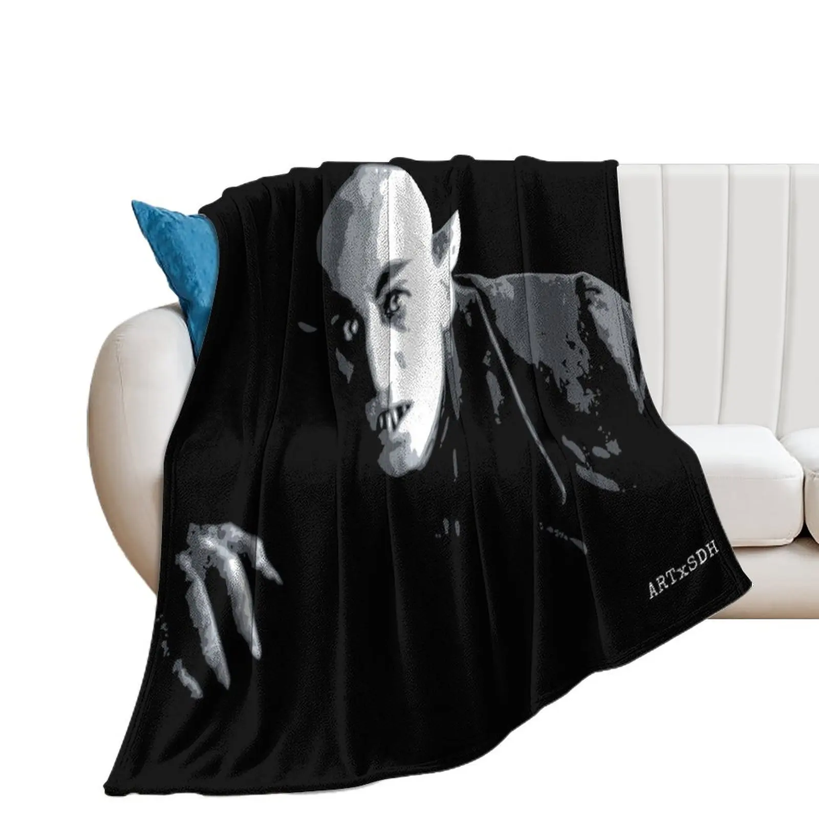 

Nosferatu Throw Blanket decorative Retros Soft Beds christmas gifts Blankets