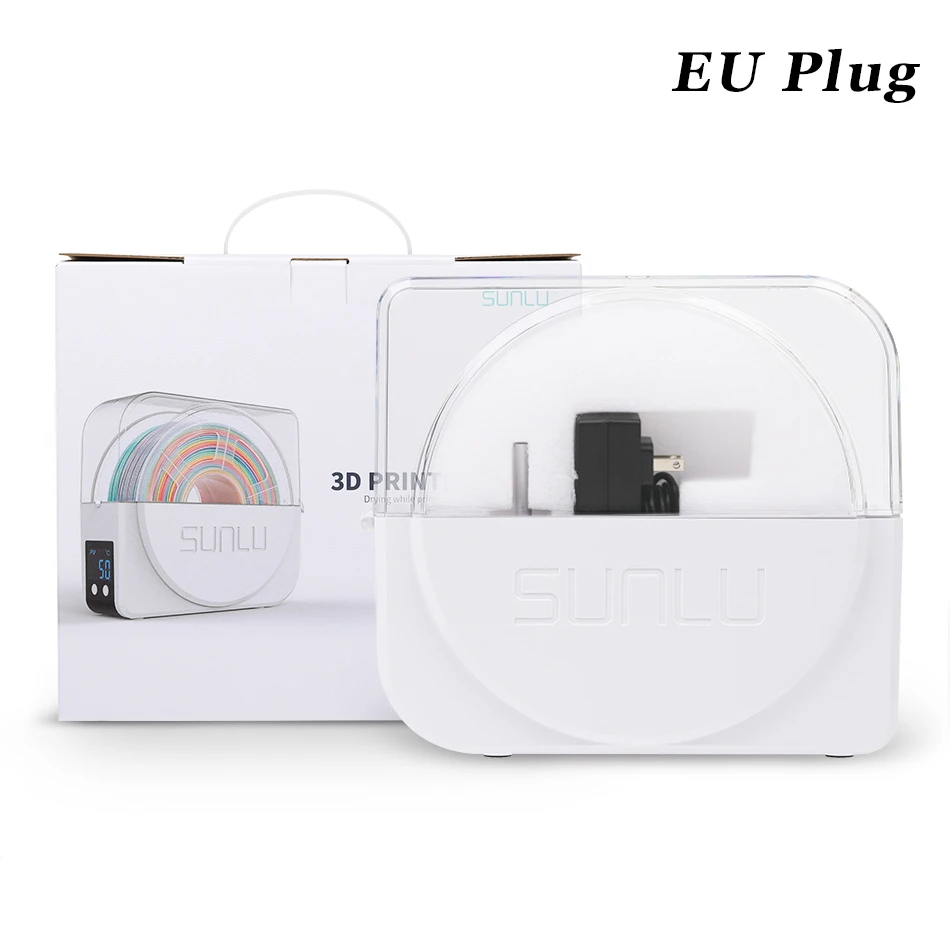 SUNLU 4Rolls PETG Filament 1KG 3D Printer 1.75MM Non-Toxic Good Toughness Biodegradable PLA PLAplus SILK No Bubble 0.5KG TPU