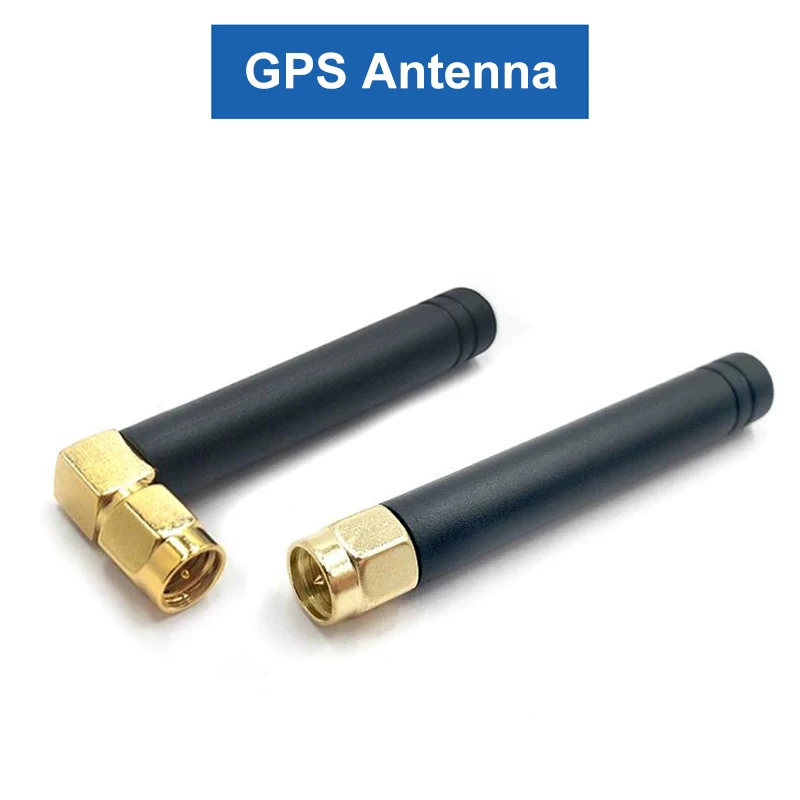 2Pcs GPS Antenna External Passive Stick Omni Antenna High Gain Vertical With SMA male For GPS module