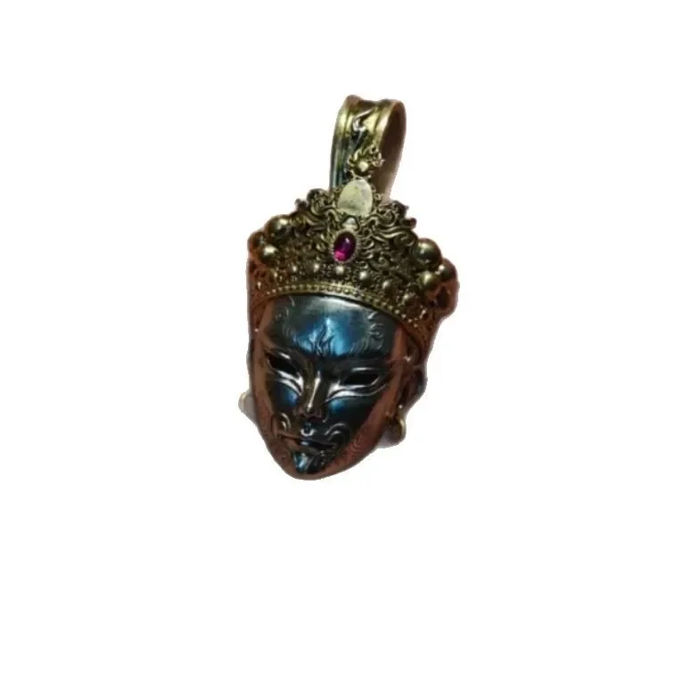 Road System Protection Crane Boy Domineering National Tide Pendant Car Safety Pendant Retro Chinese Style Ornaments Decoration