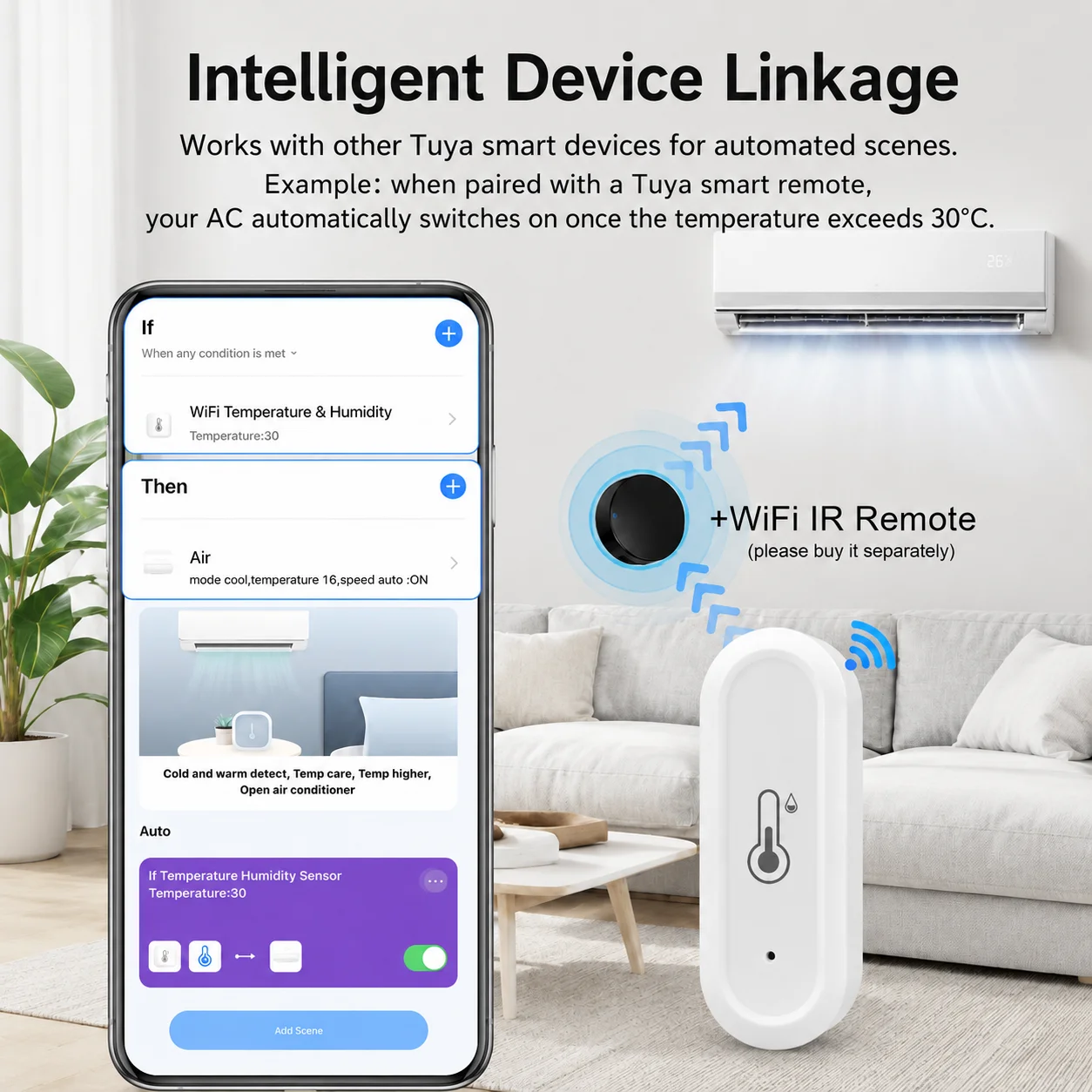 Tuya WiFi Smart Temperatuur- e - Smart Garden Arduino recensie en prijs