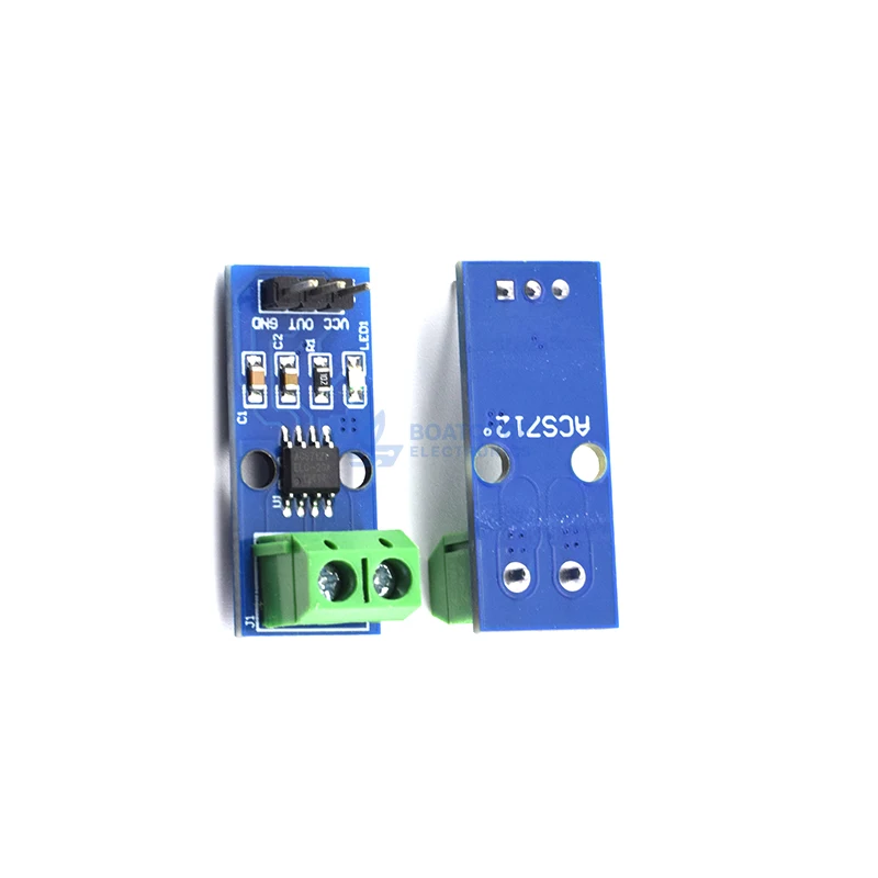 1/3/5/10 SZT. ACS712 5A 20A 30A Moduł czujnika prądu z efektem Halla, płytka pomiaru prądu AC DC dla Arduino — zdjęcie produktu 7
