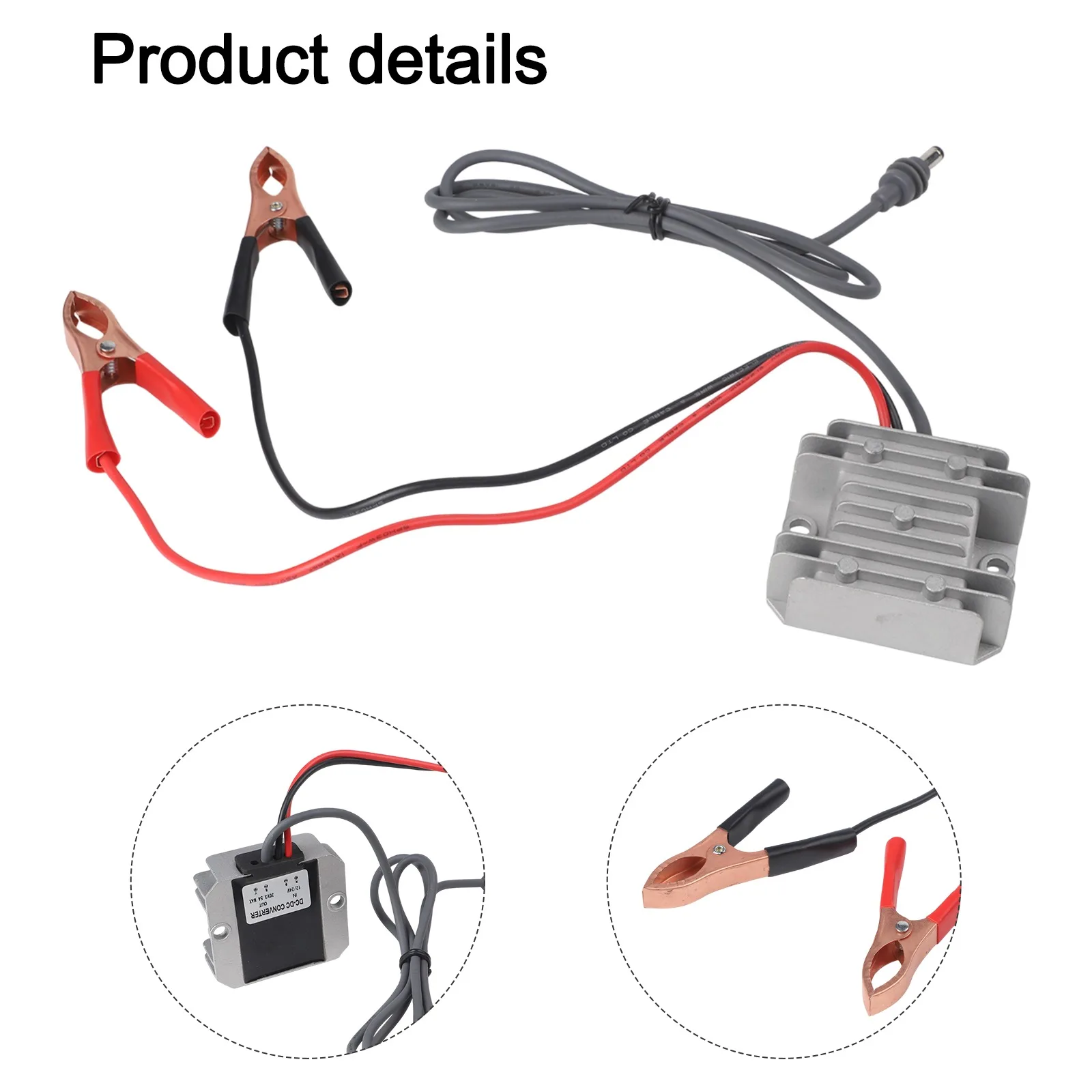 

Адаптер питания, преобразователь напряжения постоянного тока, рабочая температура -40-85°C, адаптер 12В в 30В, функции интеллектуальной защиты