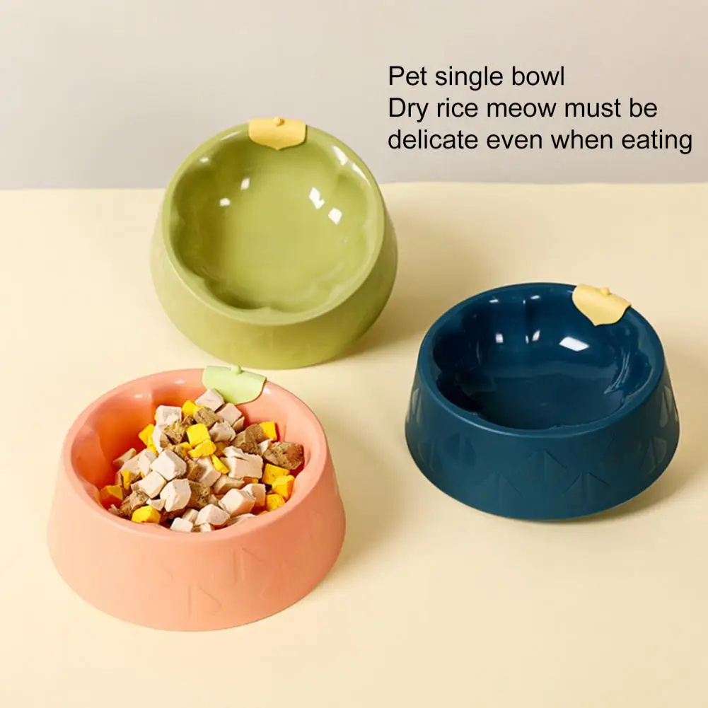 Dog Bowl Flower Design Bottom Puppy Feeder Non Splash Dual Purpose Pet Feeding Dish Non Messy Pet Food Basin Feeding Product