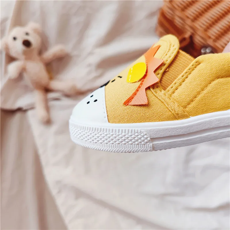 جديد ثلاثية الأبعاد الكرتون الطفل المشي أحذية لينة وحيد قماش أحذية خطوة واحدة الفتيان والفتيات الأحذية يونيكورن القرش الدب الأحذية