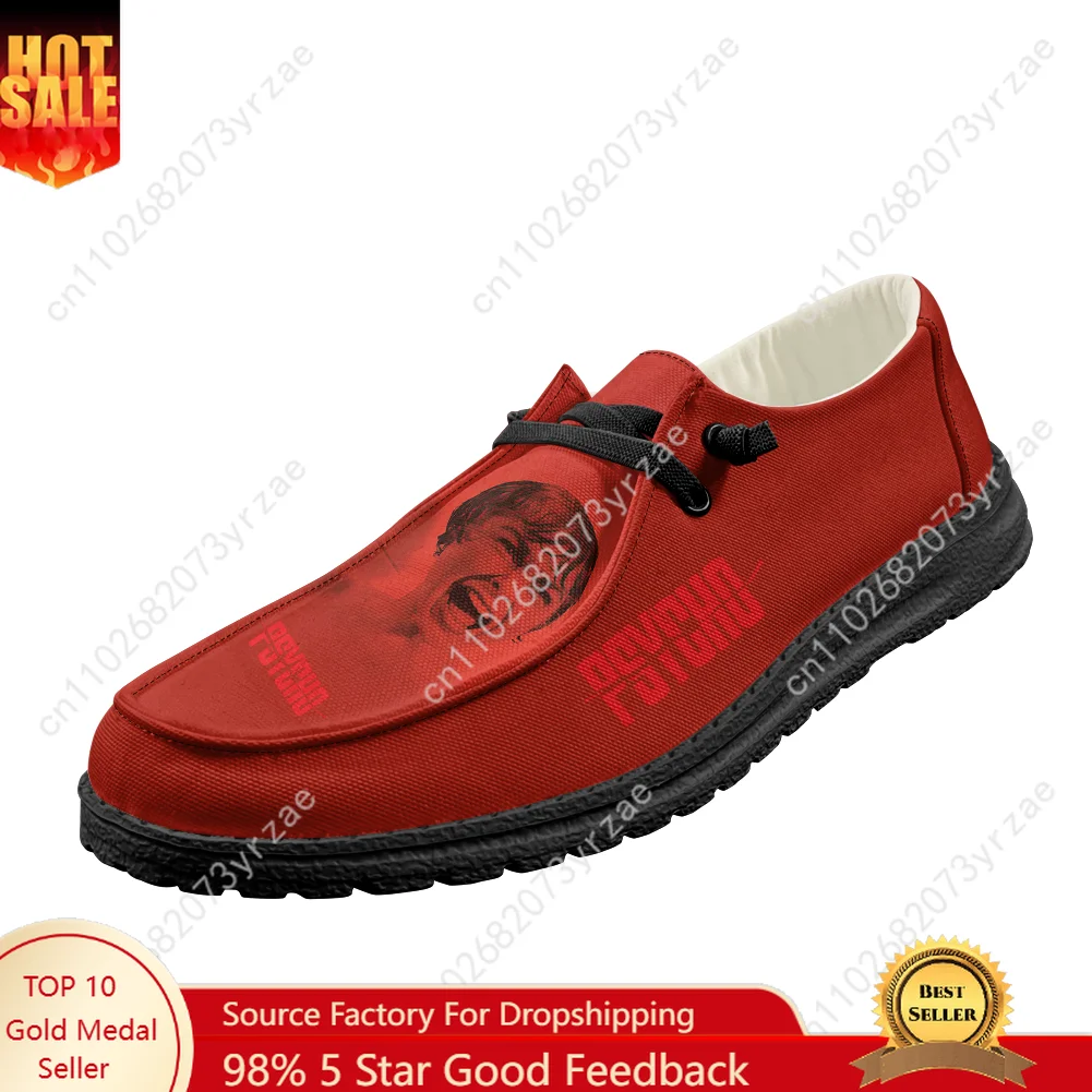 

Psycho Casual Shoes Mens Womens Flat Footwear Indoor Outdoor Lightweight Shoes Fashion Popular Patterns Custom Made Shoes