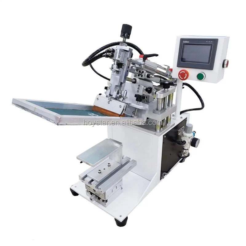 small screen printing machine for Tshirt Neck Label