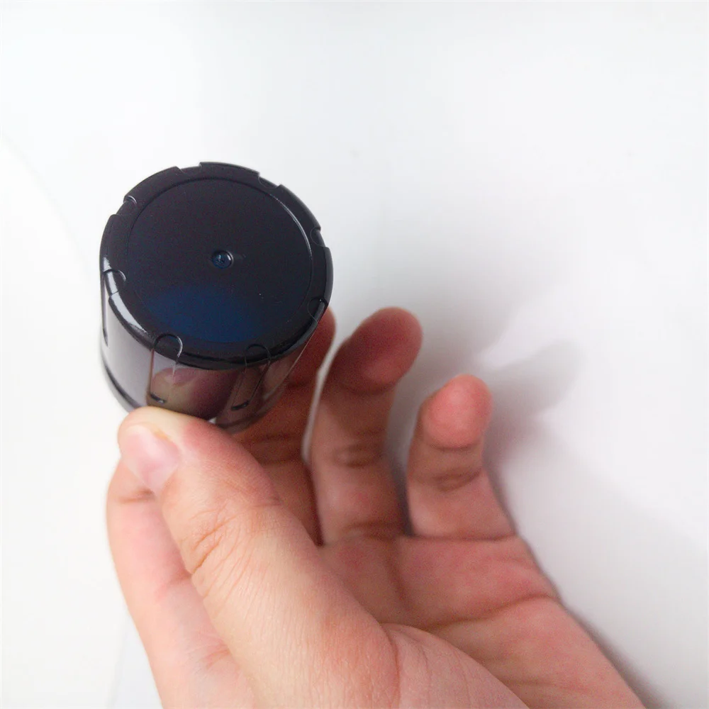 Black Wireless Microphone Tail Cap Bottom Battery Back Cover Microphone Accessories