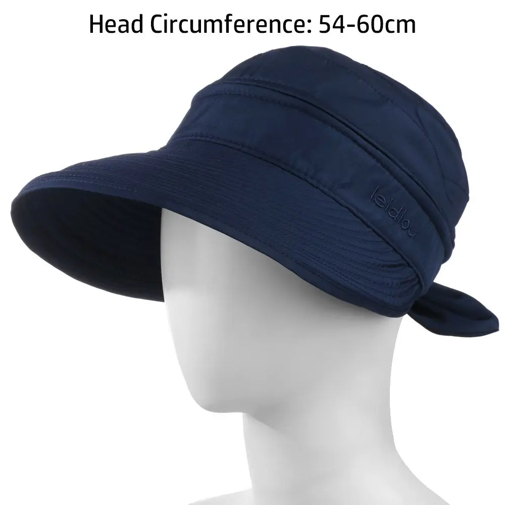 Women Ladies Sun Hat Summer Wide Brim Foldable Visor Outdoor Cap Anti-UV Beach Sun Hats