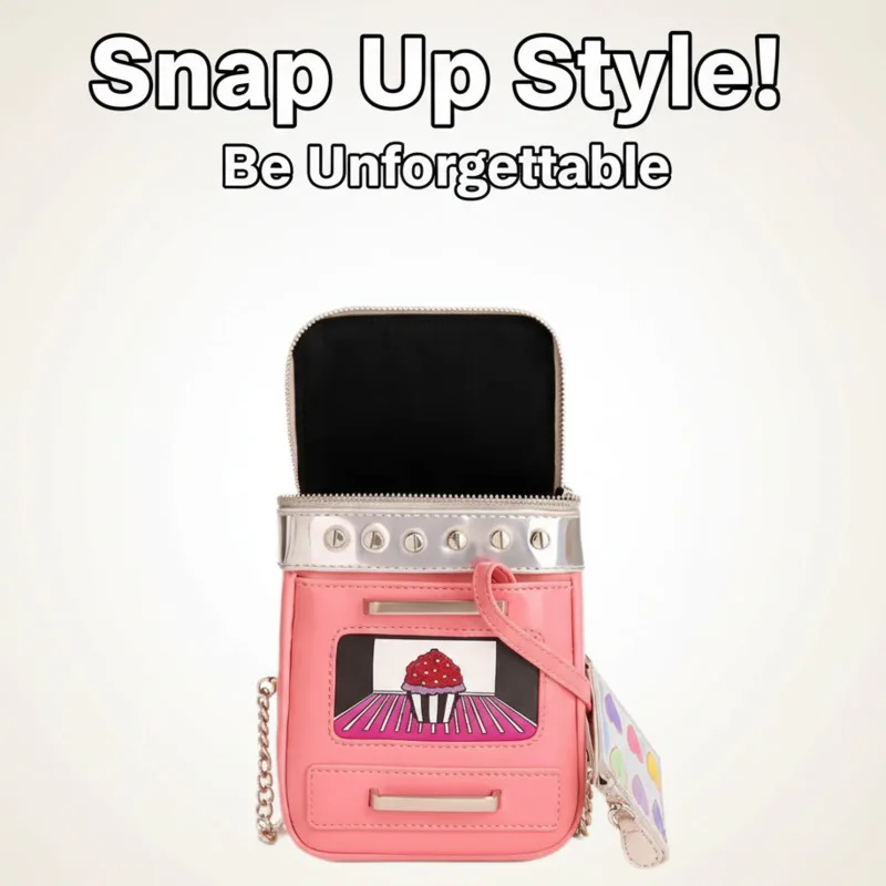 

Y2K Handbag Itabag Fashion Purse Women Cylindrical Crossbody Bag Cute Round Shoulder Bag Girls Trendy Small Casual Outing Gifts