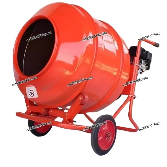 Small Mortar Cement Mixing Bucket Multifunctional Construction Site Machinery and Equipment Hand Push Horizontal Concrete Mixer