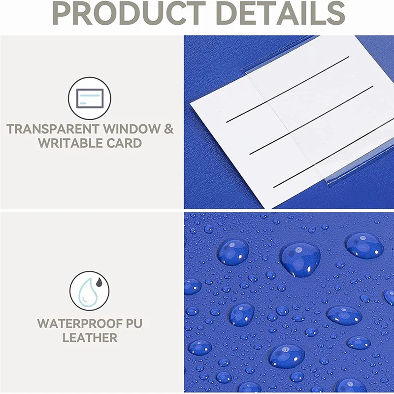 ABQR Confezione da 7 sacchetti per soldi con cerniera per contanti, buste per soldi da 11,2X6,3 pollici per contanti, sacchetti per depositi bancari con cerniera