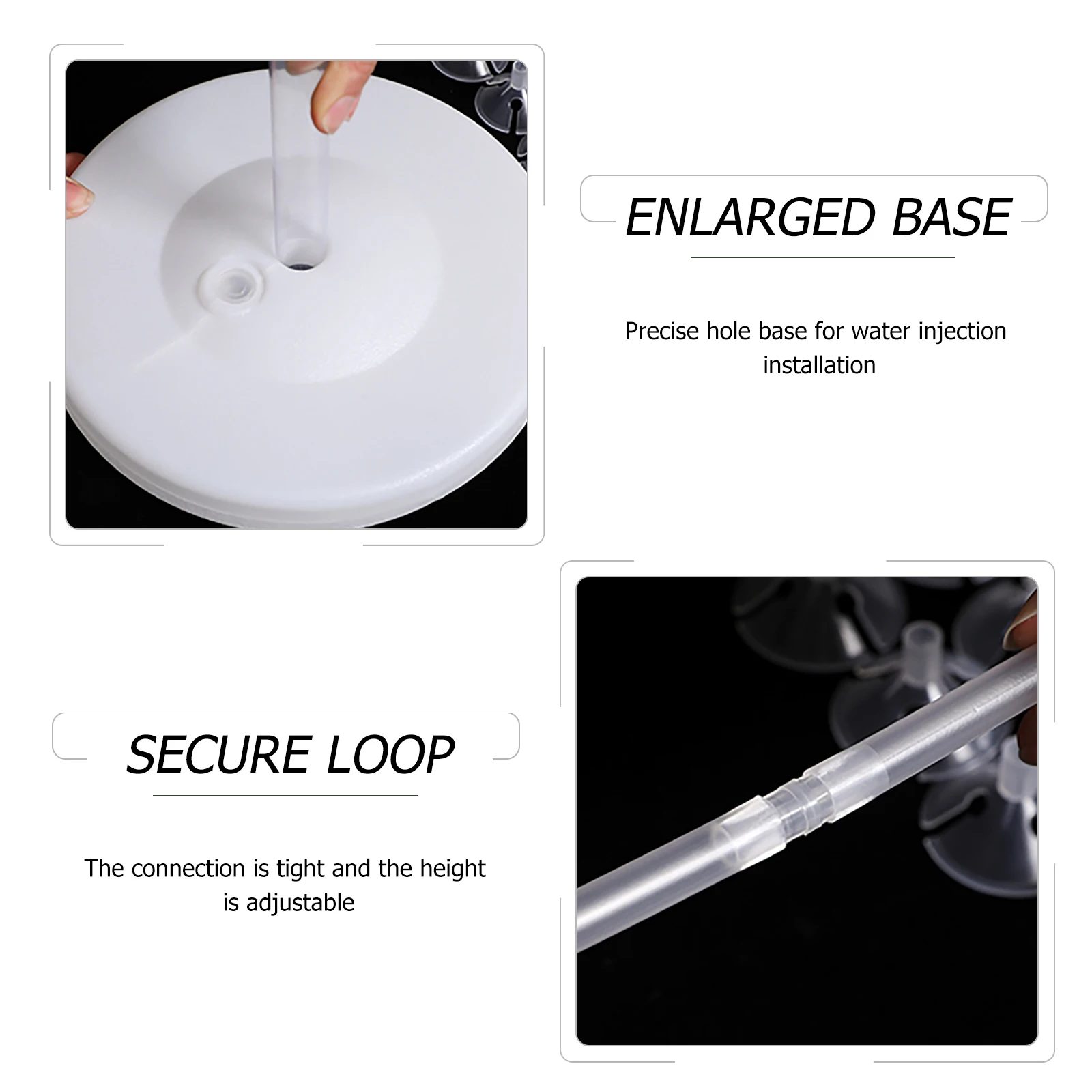 

2 Sets Balloon Stand Balloons Display Scene Decor Decorative Rack Accessory Floor