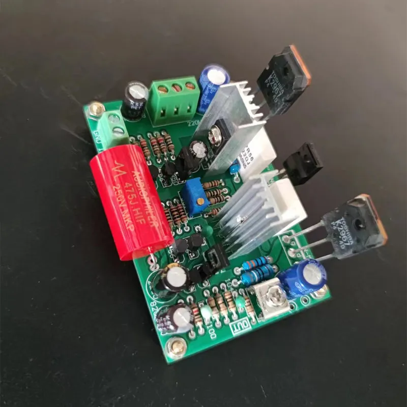 2pcs HIFI Fever Grade K2967 Amplifier Board, High-power Field Transistor Discrete Finished Board, Mono Channel