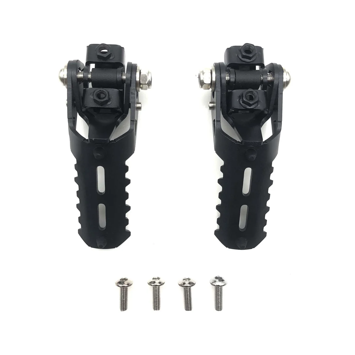 

Motorcycle Front Driver Highway Footrest Folding Footpeg Clamps 22-25Mm for Honda CRF1000L Africa Twin for