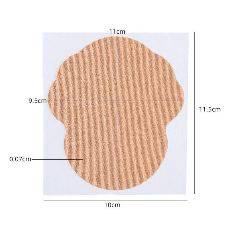 Coussinets anti-transpiration pour le bain, tampons anti-transpiration, dépistolet ants sous-ati elles, patch absorbant, autocollant