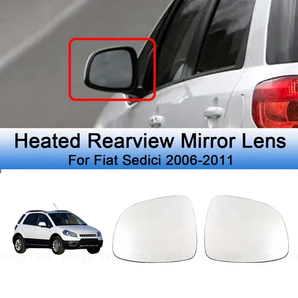 

Cars Accessories Heated Rearview Mirror Lens For Fiat Sedici 2006-2011 Car Rearview Accessories Styling Upgrade Modify A Car
