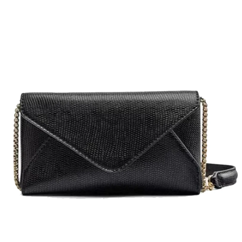 Gold silver black mobile phone shoulder bag small square bag mini chain envelope bag crossbody bag