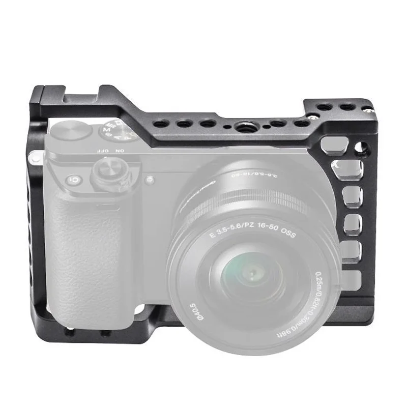Cage Rig for Sony A6100 A6300 A6400 A6500 Nato Rail Arca Swiss Plate Hand Grip