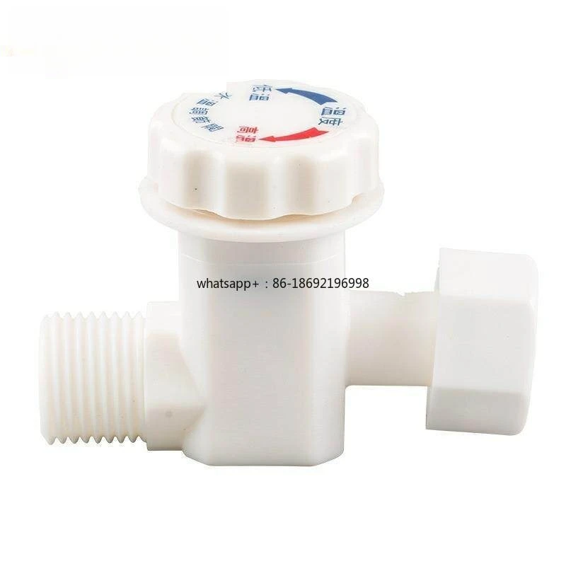 Temperature Control Switch, Flow Control Valve, Water Temperature Adjustment 4-point Interface, All Copper Material