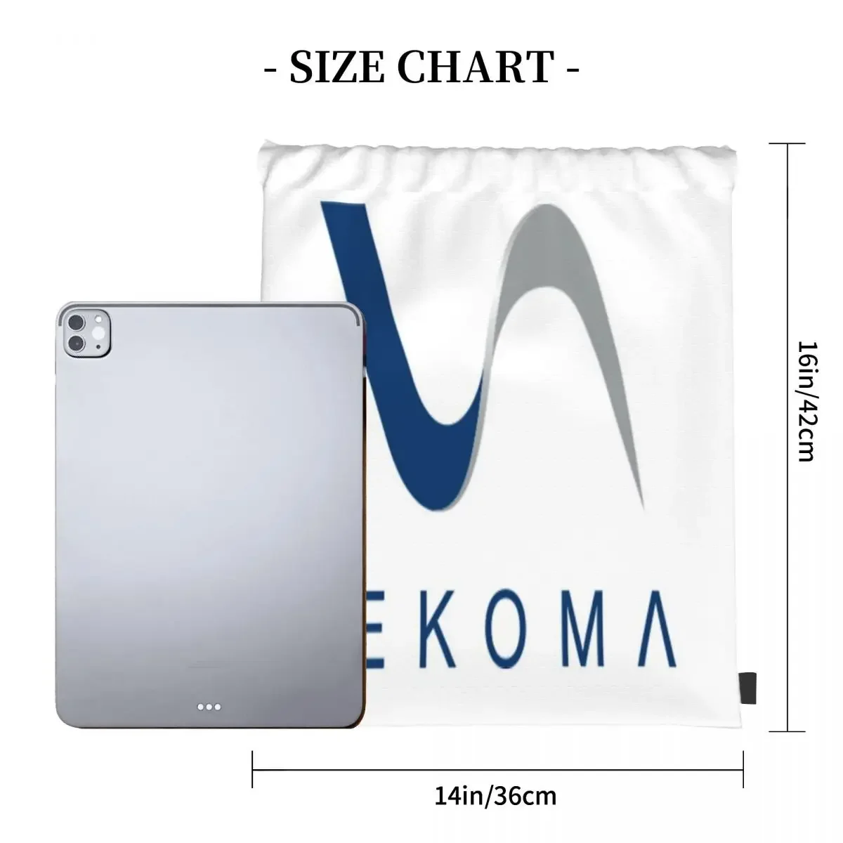 Vekoma Modern Logo zaini Multi-funzione borse portatili con coulisse borsa portaoggetti tascabile con coulisse borsa per libri per uomo donna