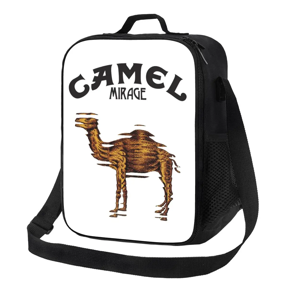 Borsa da pranzo isolata cammello Cool Mirage personalizzata per gli amanti degli Humps dell'ufficio scolastico scatola termica per il pranzo portatile più fresca donna bambini