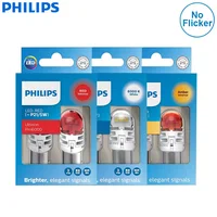 Philips-Lámpara LED Ultinon Pro6000 P21/5W 1157 S25, dos contactos, ámbar, rojo, blanco, intermitente de coche, sin parpadeo, sin errores