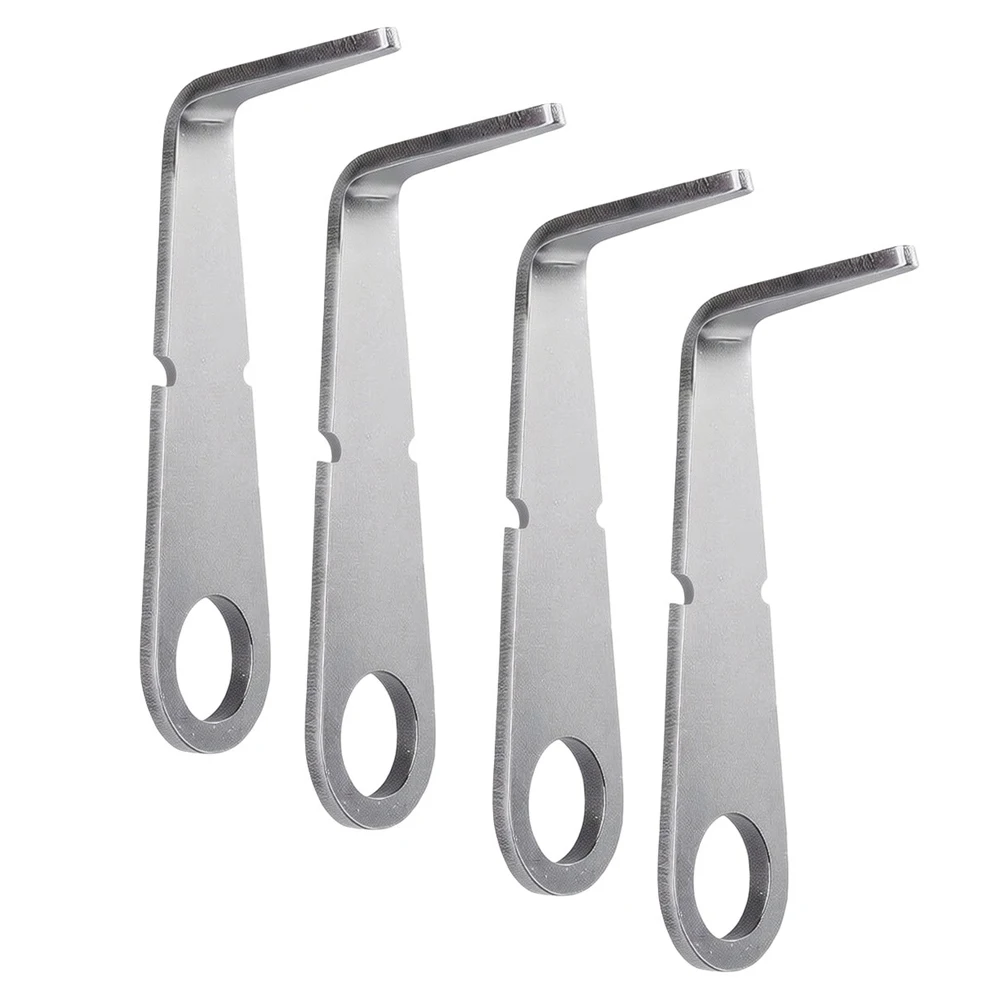 4pcs Doorbell Key Tool for Ring Video Doorbell 2 3 4 Pro Stainless Steel Design for Bracket Detachment and Device Servicing