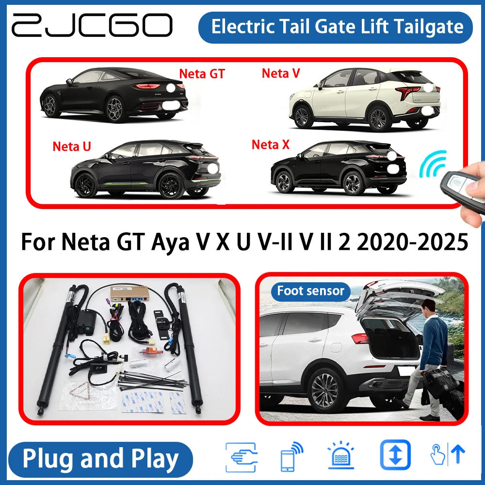 

for Neta GT Aya V X U V-II V II 2 2020-2025 Automatic Powered Tailgate Power Liftgate Electric Tail Gate Lift Assisting System
