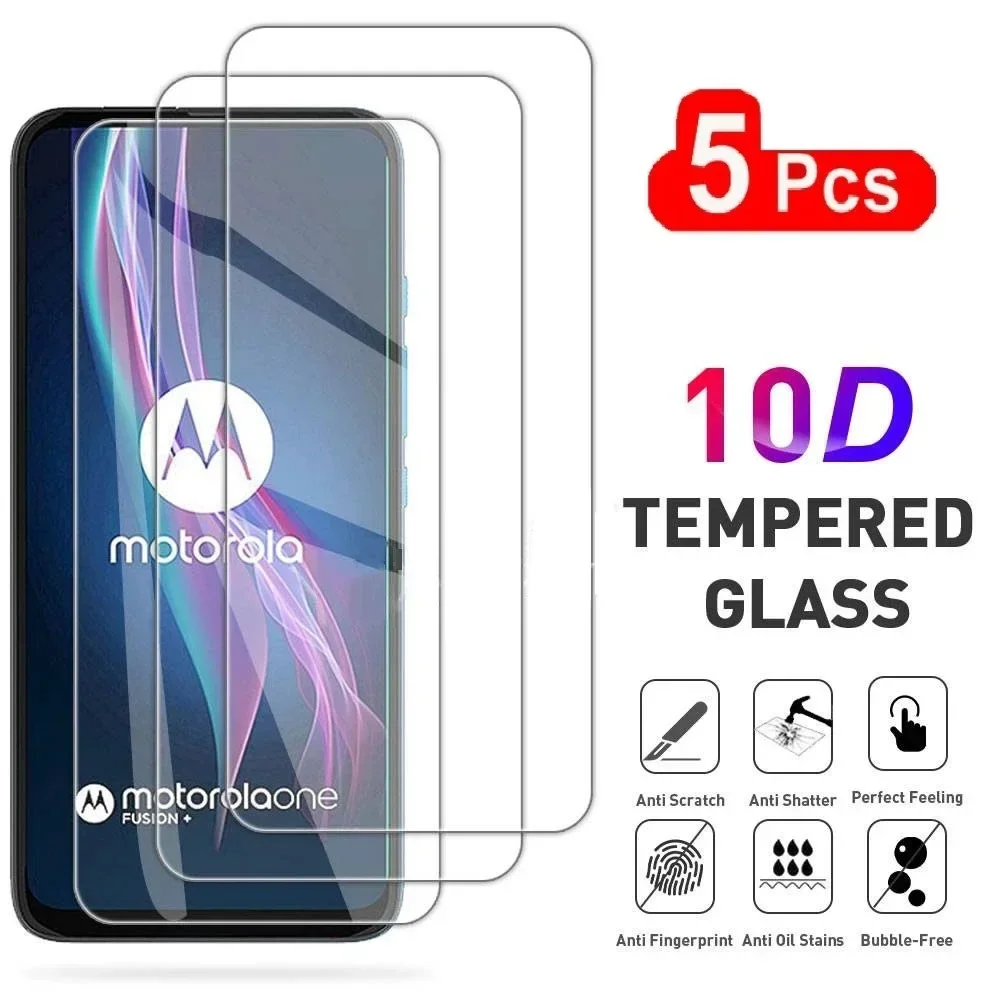 

5Pcs Tempered Glass For Moto G84 G54 5G G14 4G Screen Protector