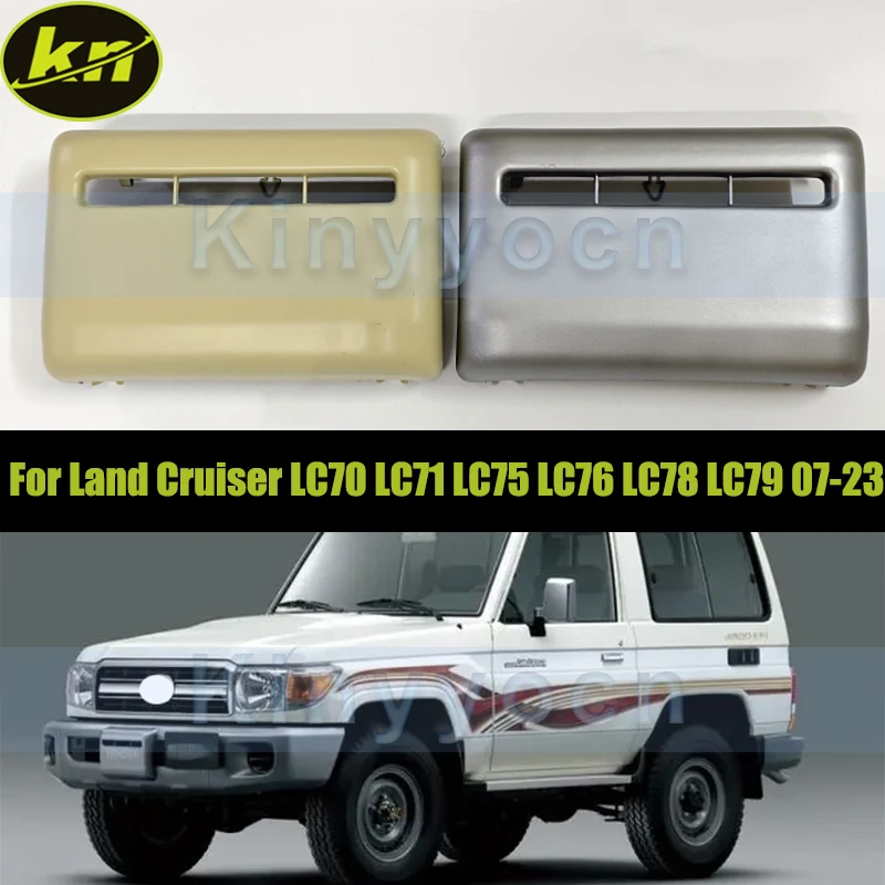 

Front Bumper Trailer Tow Winch Cover Trim ABS For Toyota Land Cruiser LC70 LC71 LC75 LC76 LC78 LC79 07-23