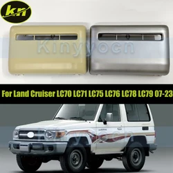 Front Bumper Trailer Tow Winch Cover Trim ABS For Toyota Land Cruiser LC70 LC71 LC75 LC76 LC78 LC79 07-23