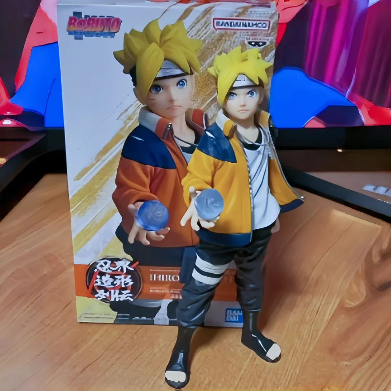 

В наличии: Фигурка аниме-персонажа Узумаки Наруто из серии Boruto: Новое поколение (Ninjakai Zokai Retsuden) от Bandai Banpresto, модель для декора рабочего стола, игрушка.