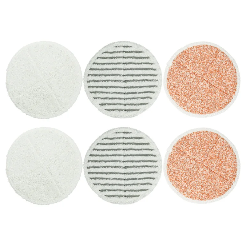 2pcs Mop Pads Replacement for Bissell Spinwave 2039A 2124 2307 Heavy Scrub Pads Scrubby Pads Soft Pads 1611297 1611298