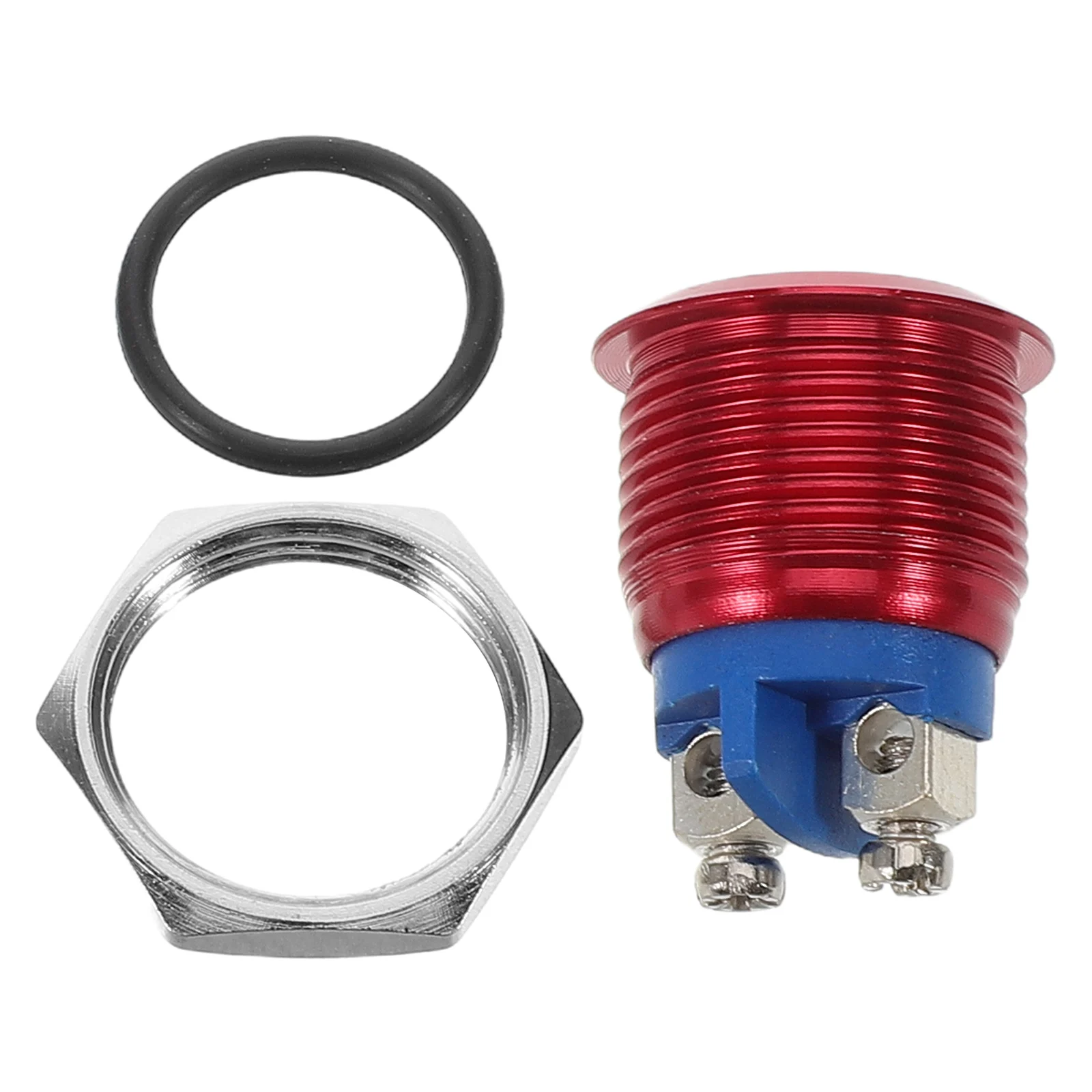 

16mm Metal Button Switch Self Resetting Momentary Push Screw Automotive Industrial Electrical Component Stylish Durable