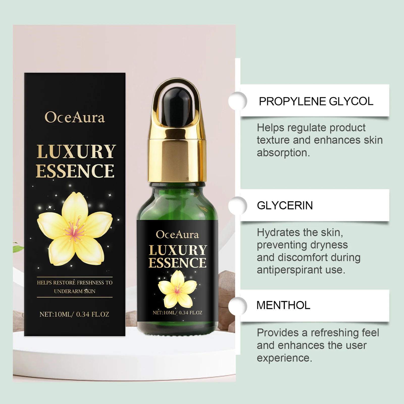 10ml Luxury Face Serum Liquid Solution Anti Aging Serum Liquid Solution Serum Improves Skin Firmness Elasticity For Wrinkles