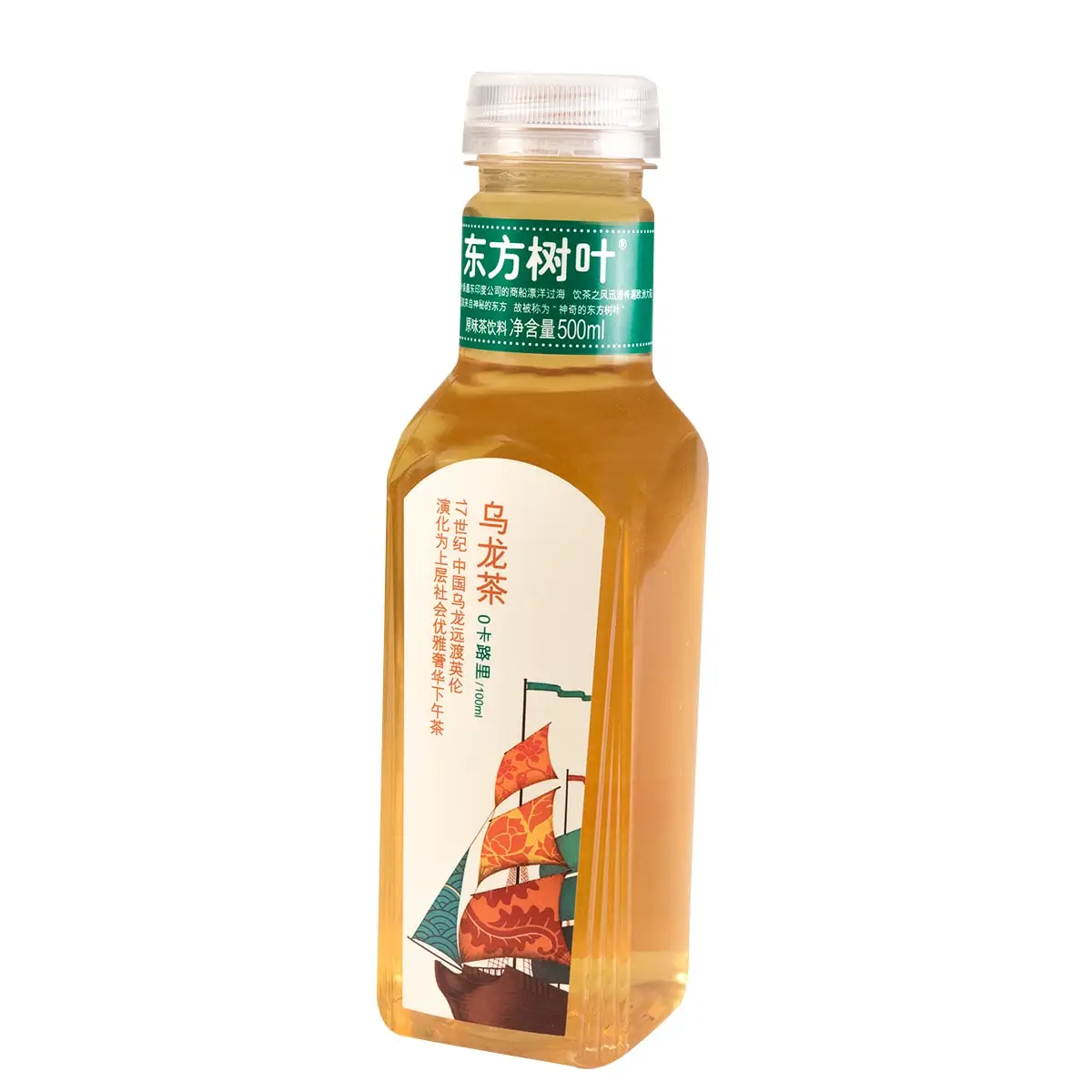 NONGFUSPRING 동잎 우롱차, 프리미엄 품질, 500ml x 6 병, 상쾌하고 건강한 음료, 6 팩