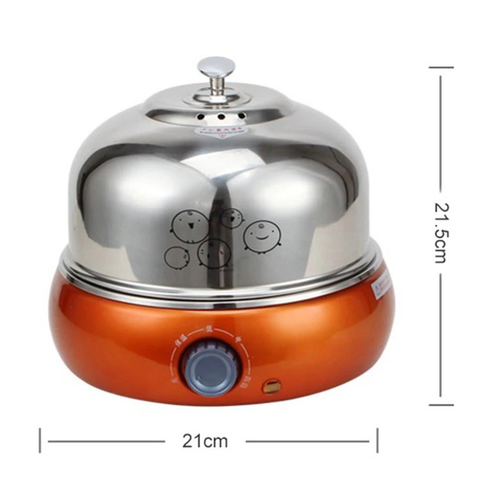 2 Layer Multifunctional Egg Cooker Egg Custard Steamer 304 Stainless Steel Omelettes Machine Food Heater Crepe Maker 220V