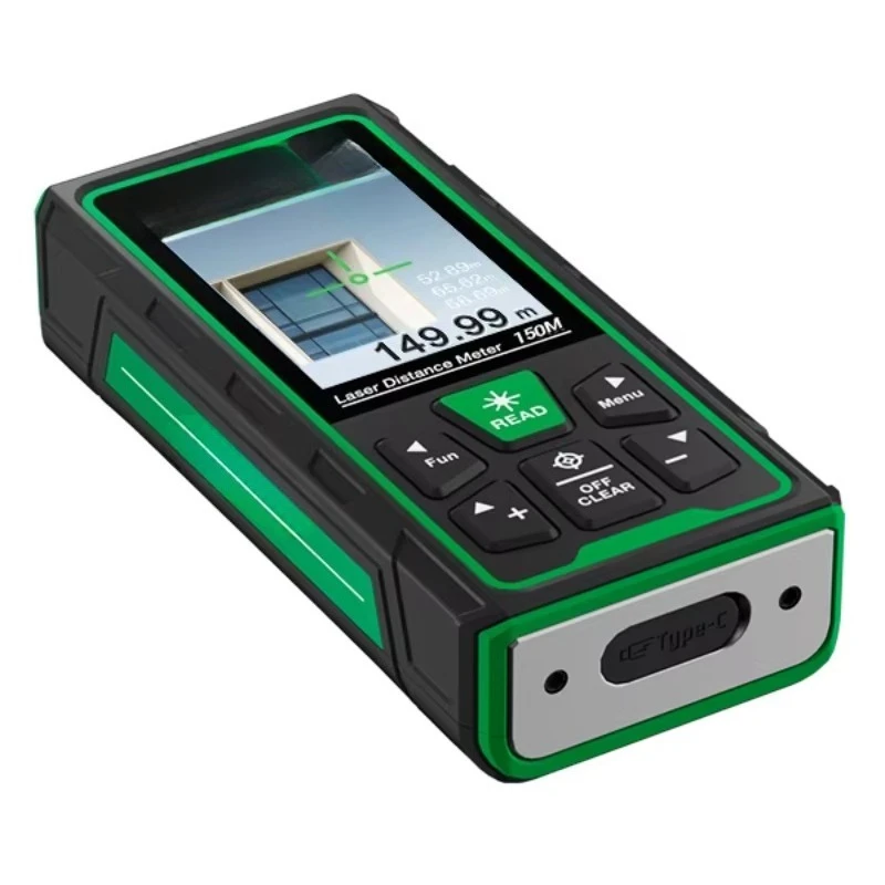 Rangefinder Recharge Green Line Camera 200m Long Distance Ip68 Outdoor Laser Measure Distance Meter